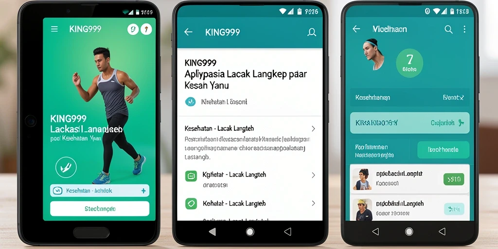 Antarmuka KING999 menampilkan fungsi Lacak Langkah yang intuitif dan informatif.